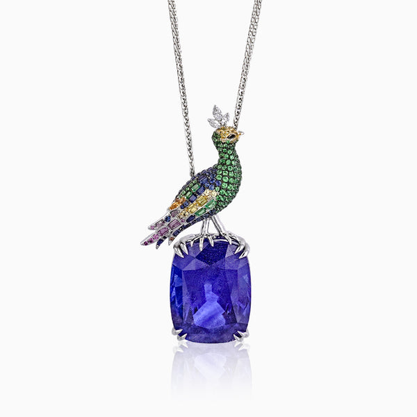 Wonderland Collection 1.8ct Diamond and 16ct Topaz Necklace