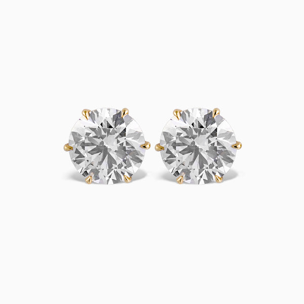 Whimsy Collection 12.4ct Diamond Stud Earrings