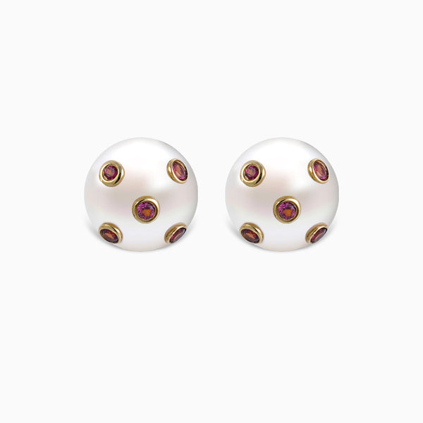 Oceana Collection 10mm Pearl Stud Earrings