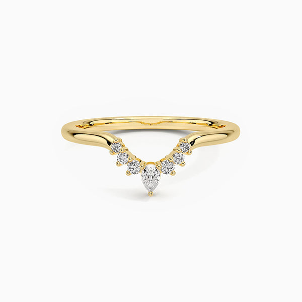 Lunelle D-F VS+ Ideal Cut Diamond 14K Gold Women's Wedding Ring