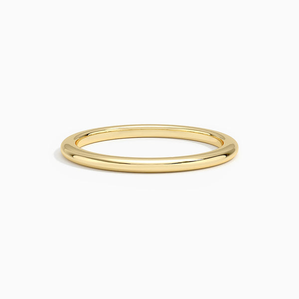 Velour 1.5mm Comfort Fit 14K Gold Women's Wedding Ring