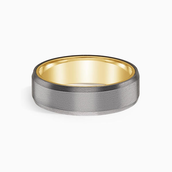 Frontier 6.5mm 18K Gold Men's Wedding Band