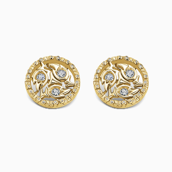 Regalia Collection 0.8ct Diamond Stud Earrings