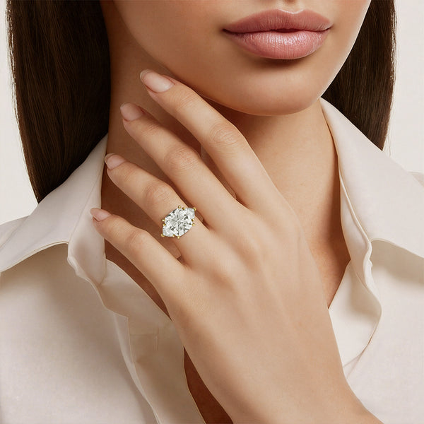 Devotion Collection 12.4ct Diamond Ring